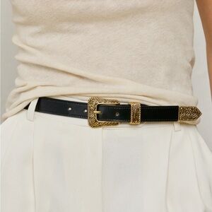 Aureum Leather Belt NW0T